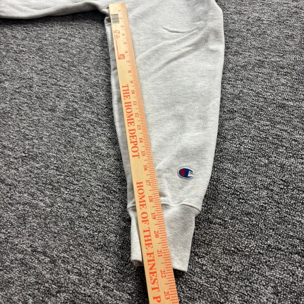 Y2K 2000s Champion Syracuse Reverse Weave Crewneck Grey Sweatshirt Size XL - Picture 6 of 7